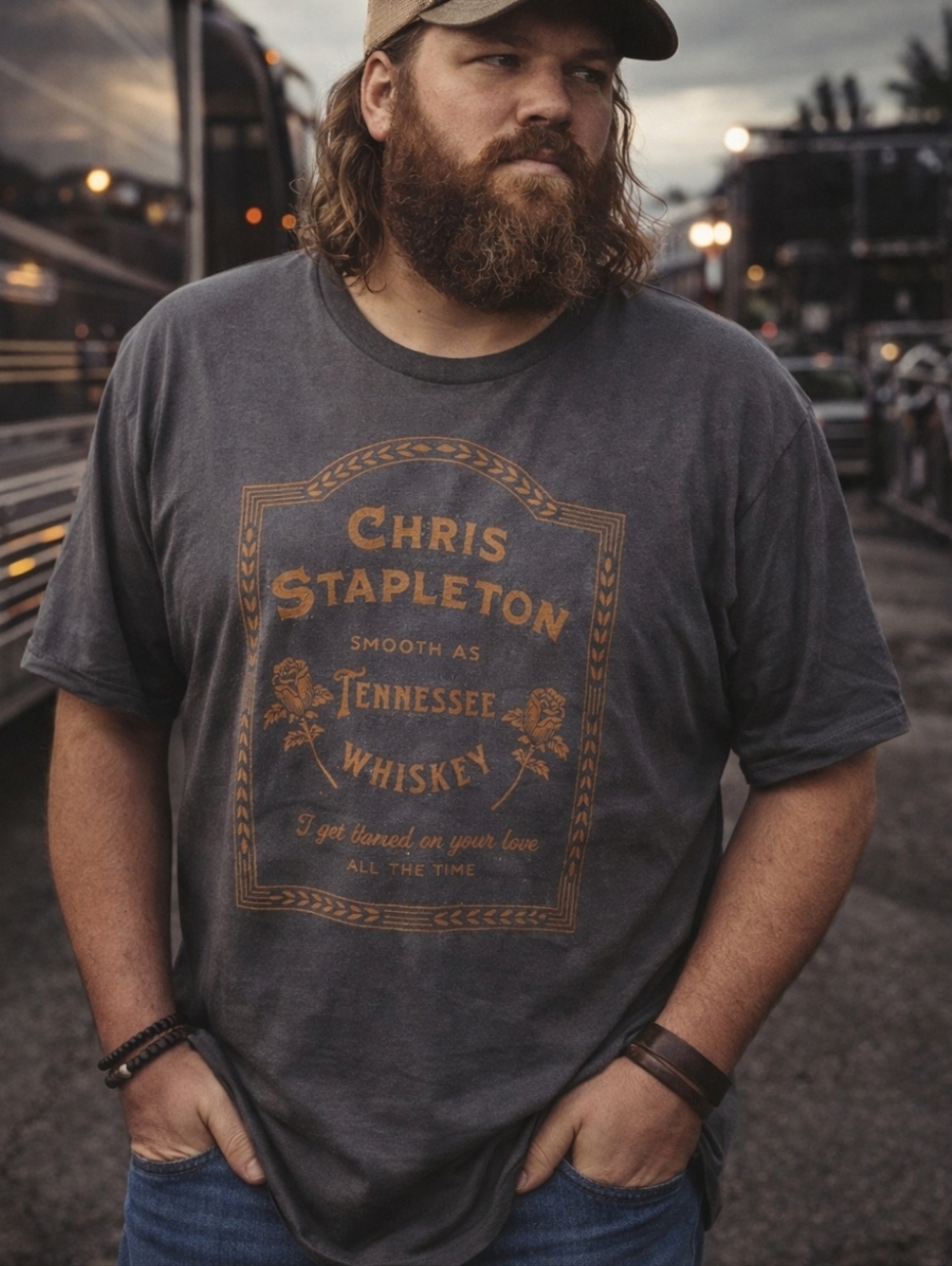Chris Stapleton Authentic Concert Tee 3XL Tennessee Whiskey Shirt